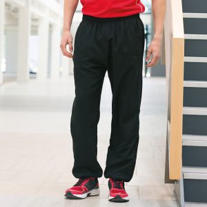 Lined cuff track pant