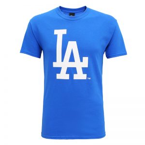 LA Dodgers large logo t-shirt