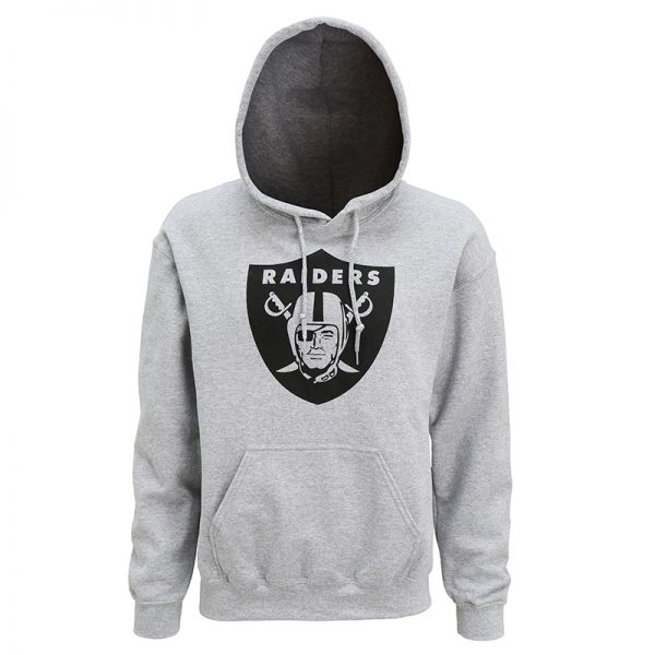 Oakland Raiders large logo hoodie