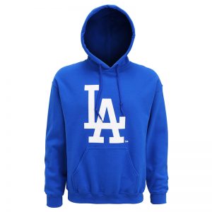 LA Dodgers Large Logo Hoodie