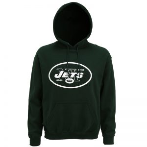 New York Jets large logo hoodie