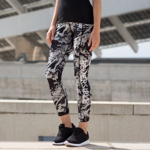 Women's reversible work-out leggings