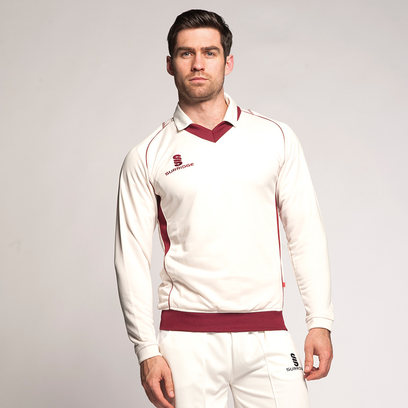 Fleece-lined Cricket Sweater Shop Online | Customised Sport Clothing