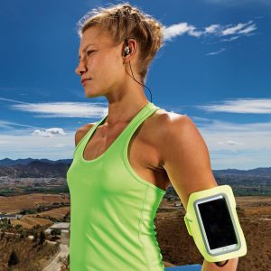 Fitness phone holder